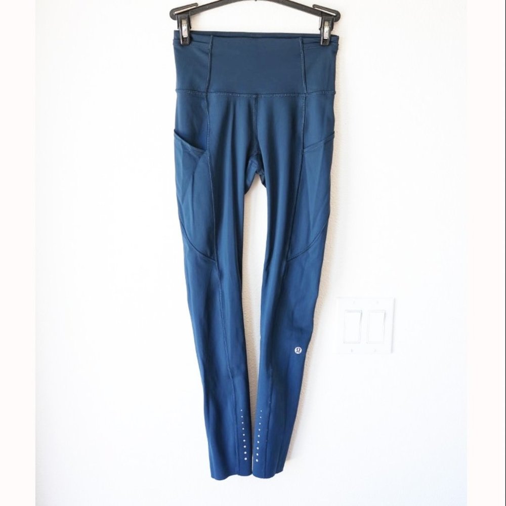 Lululemon Speed High-Rise Tight 28" - Navy Blue